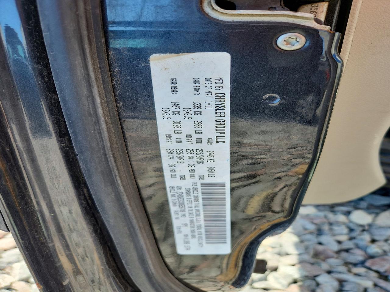 2011 Dodge Grand Caravan Mainstreet Gray vin: 2D4RN3DGXBR650709