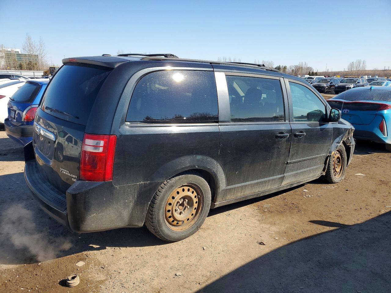 2010 Dodge Grand Caravan Se Black vin: 2D4RN4DE0AR182766