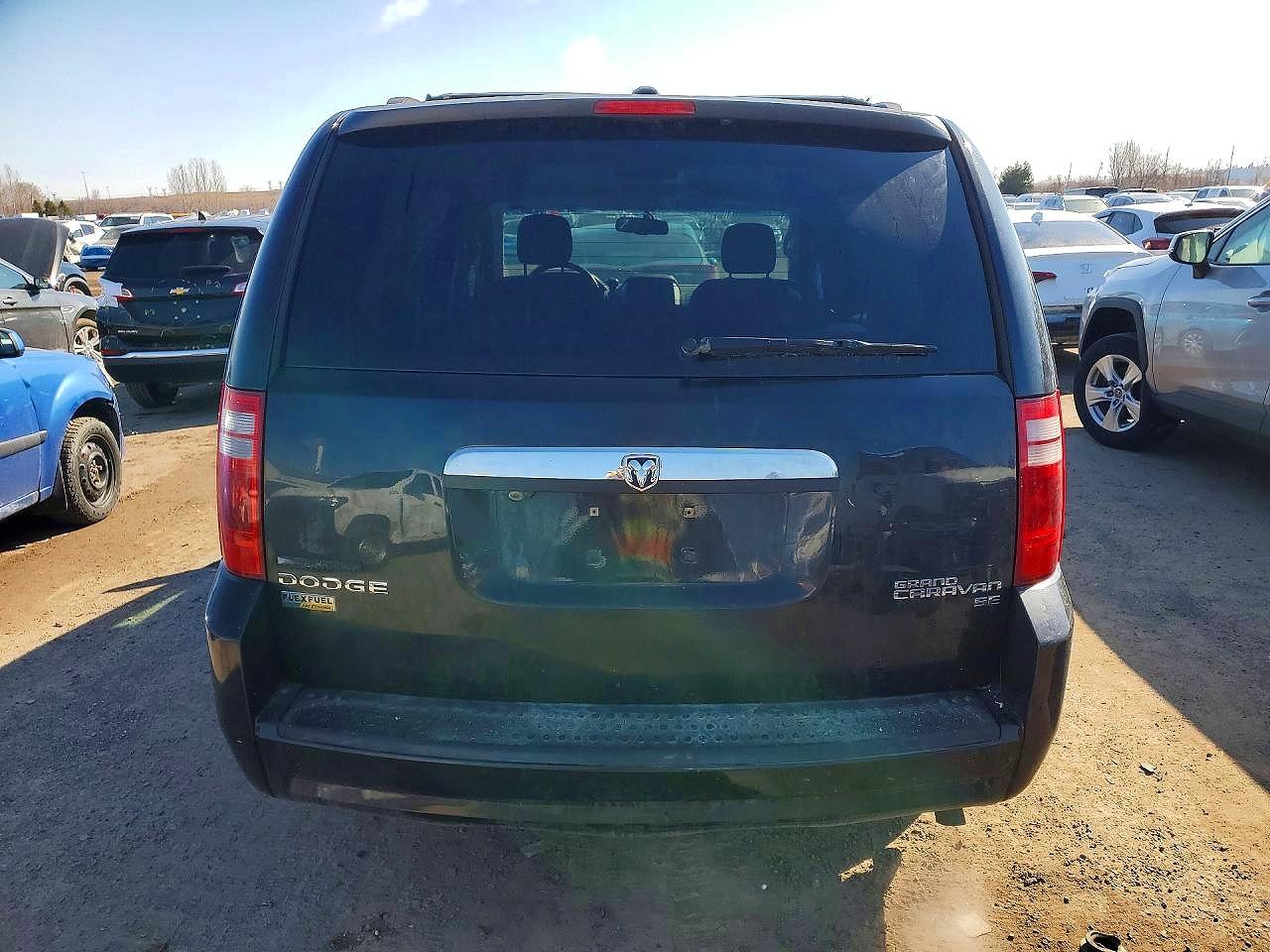 2010 Dodge Grand Caravan Se Black vin: 2D4RN4DE0AR182766