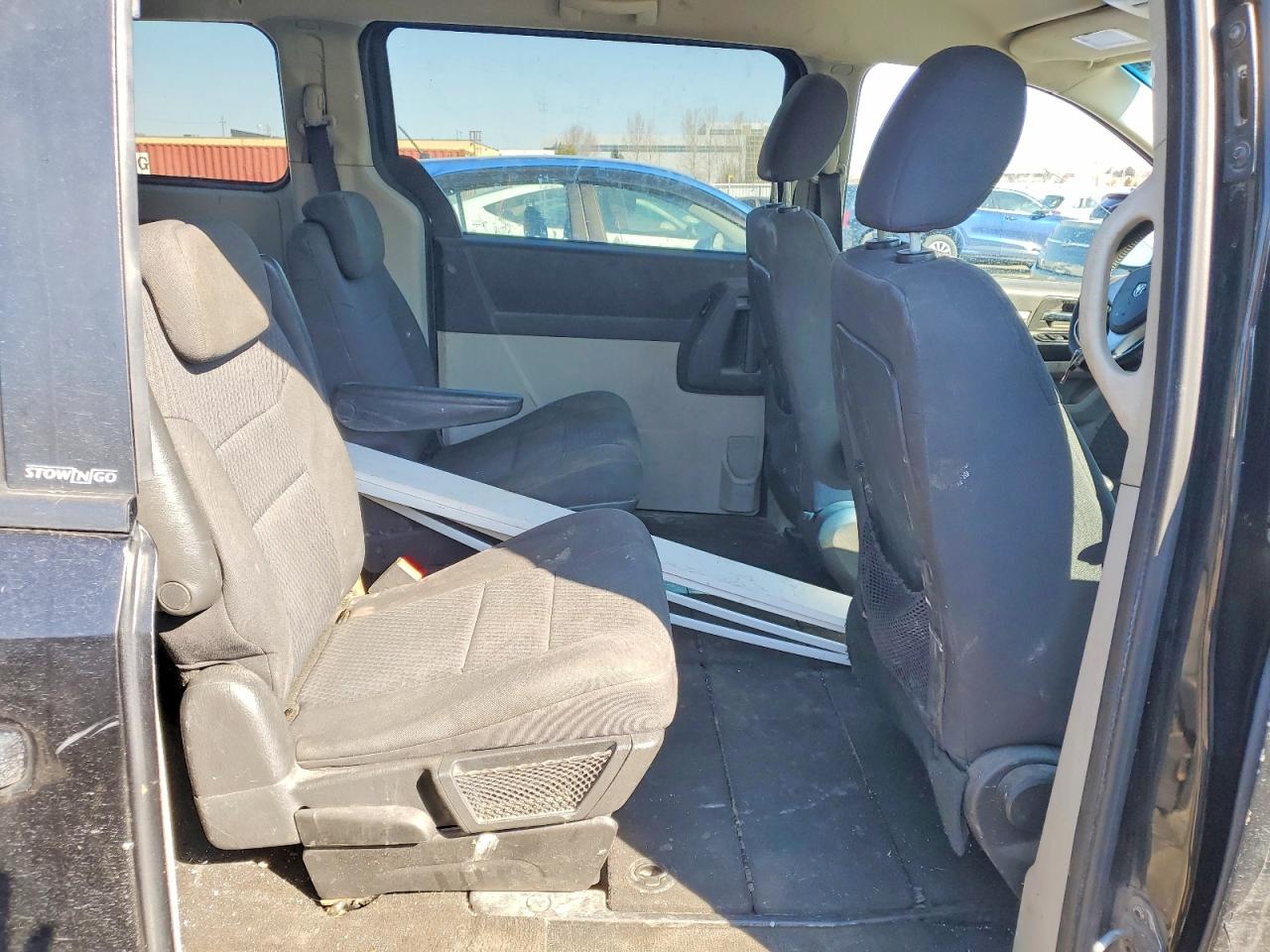 2010 Dodge Grand Caravan Se Black vin: 2D4RN4DE0AR182766