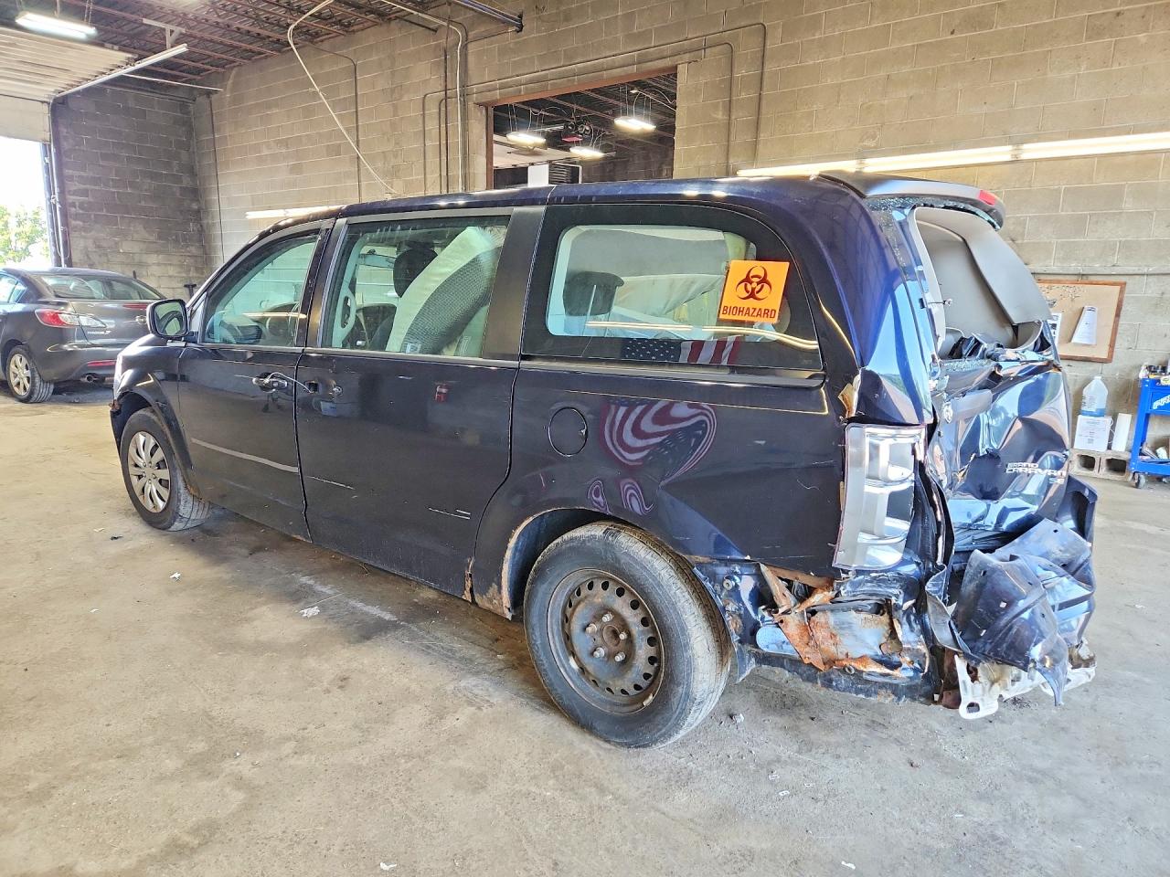 2010 Dodge Grand Caravan Se Blue vin: 2D4RN4DE0AR356285