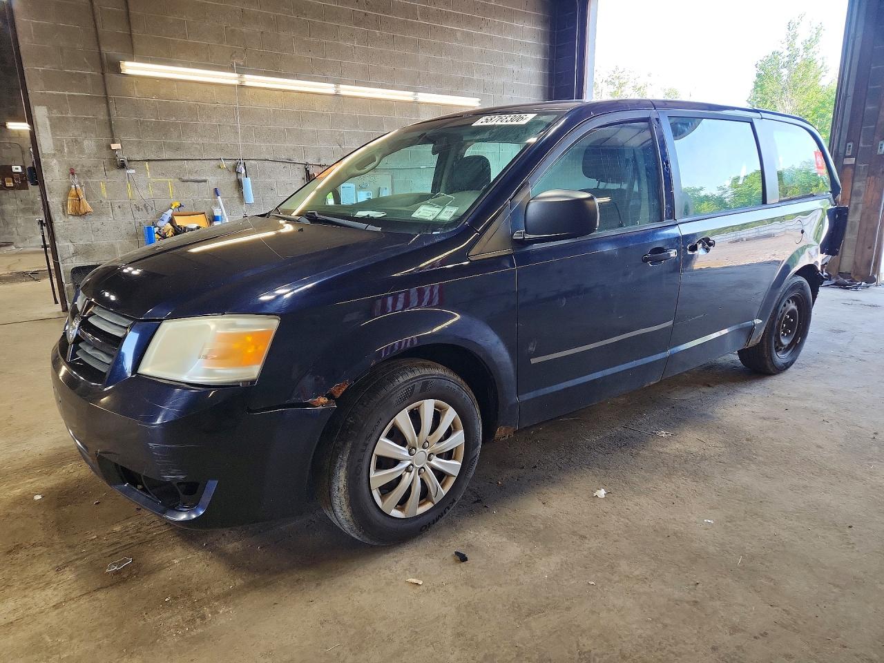2010 Dodge Grand Caravan Se Blue vin: 2D4RN4DE0AR356285