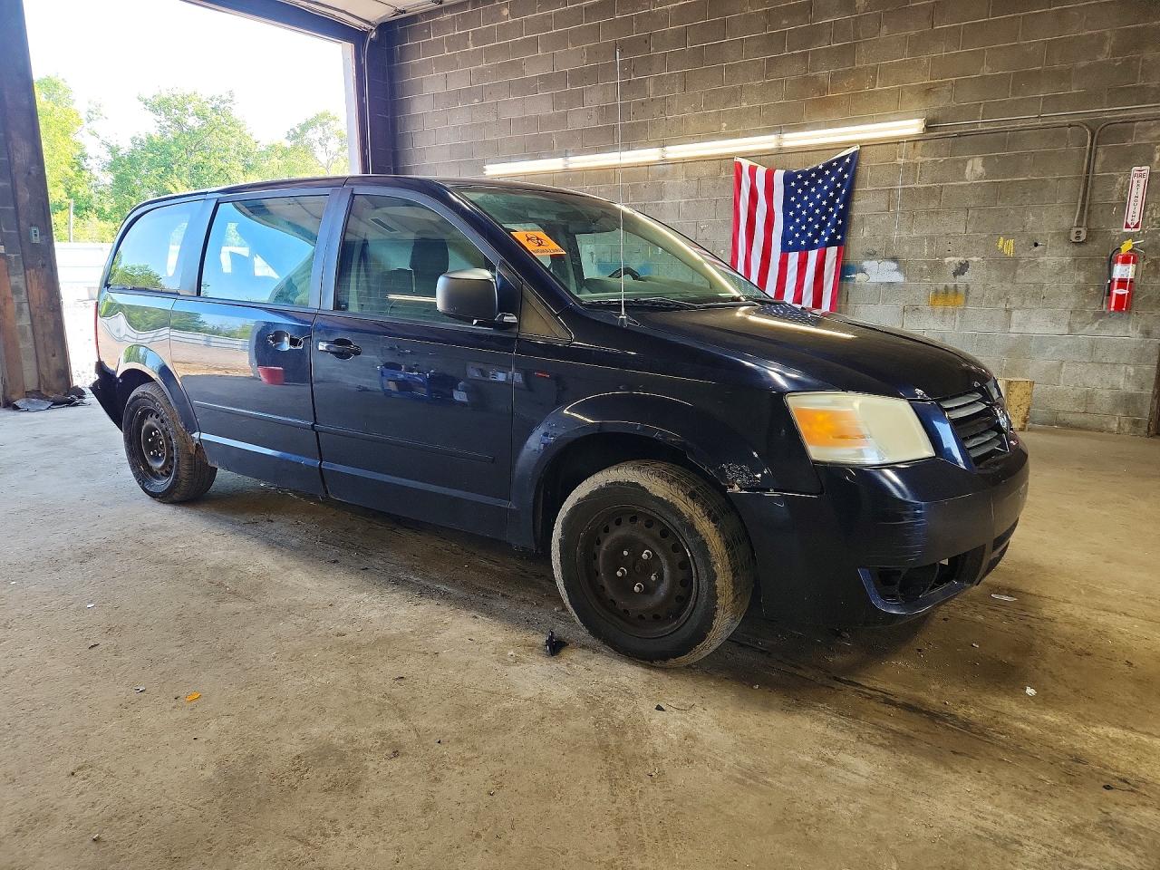 2010 Dodge Grand Caravan Se Blue vin: 2D4RN4DE0AR356285
