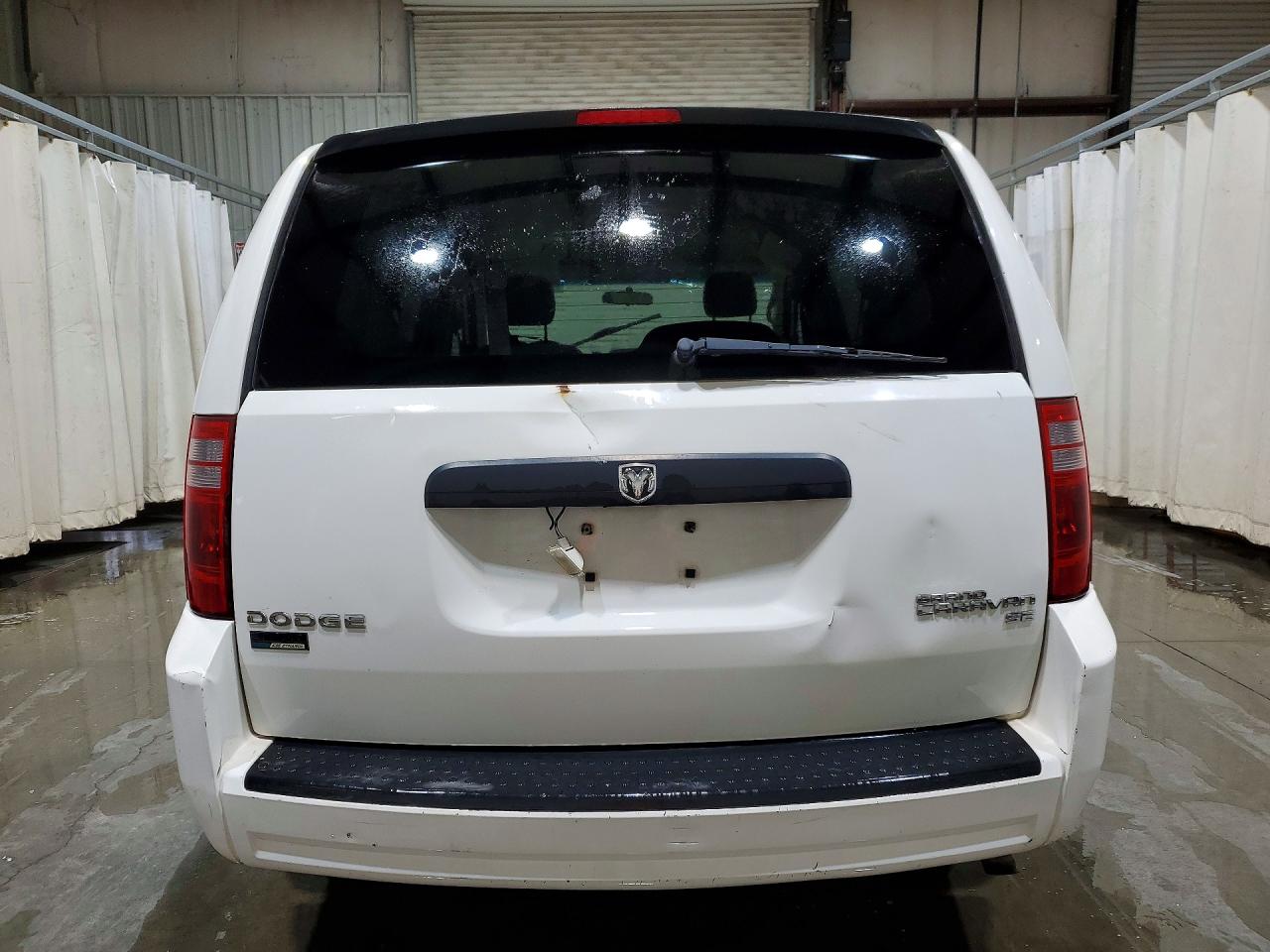 2010 Dodge Grand Caravan Se White vin: 2D4RN4DE1AR216472