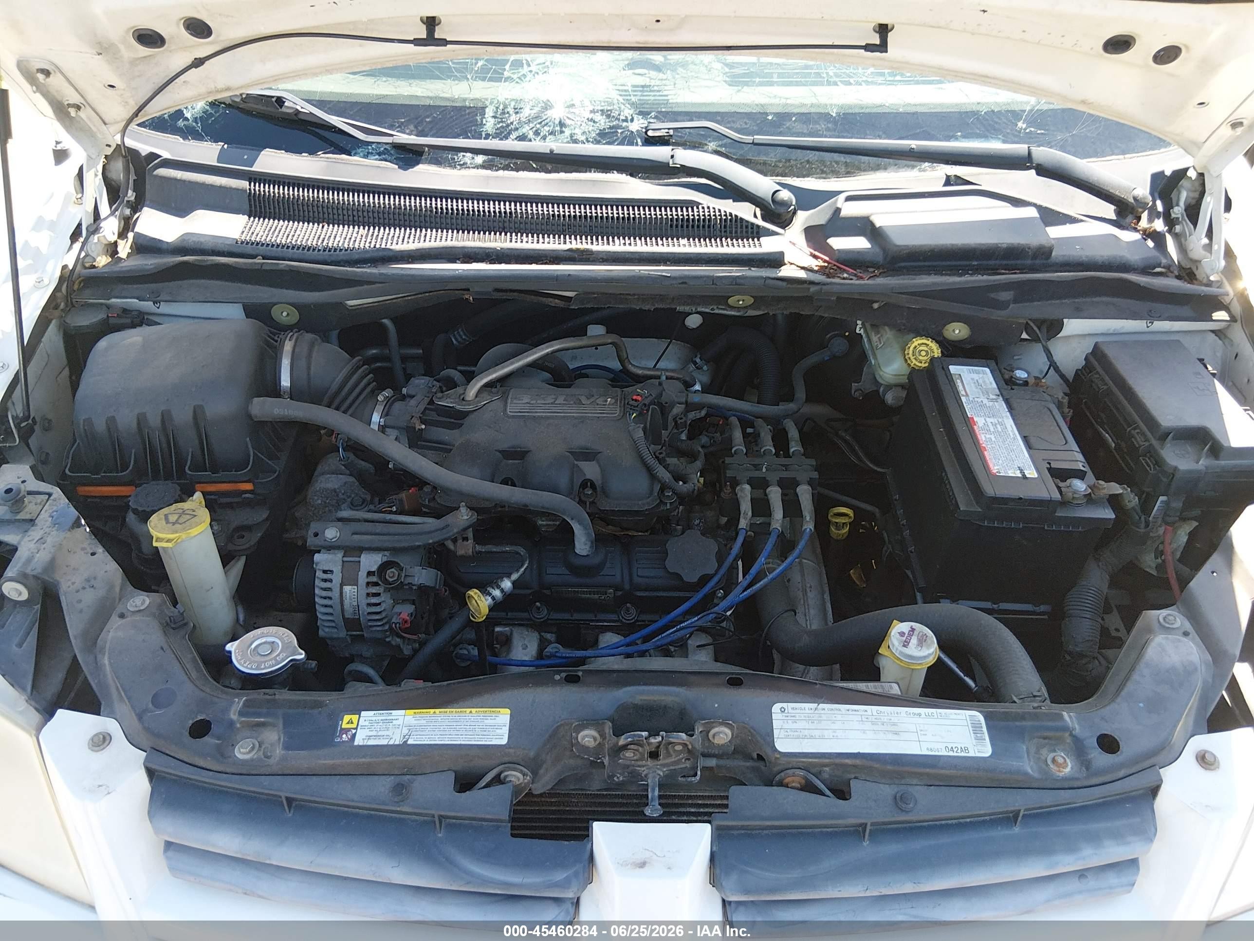 2010 Dodge Grand Caravan Se White vin: 2D4RN4DE1AR224281