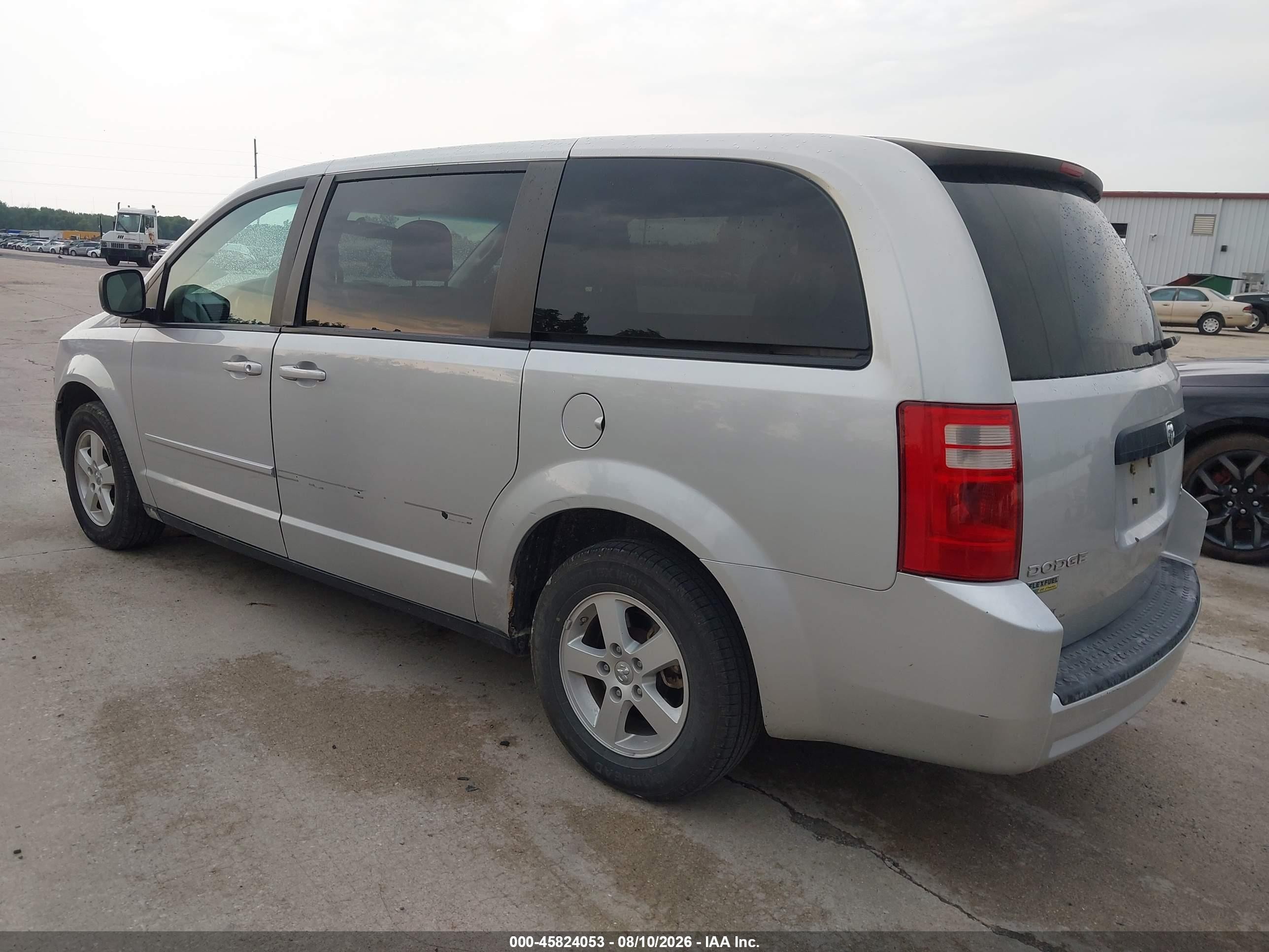 2010 Dodge Grand Caravan Se Gray vin: 2D4RN4DE1AR268149