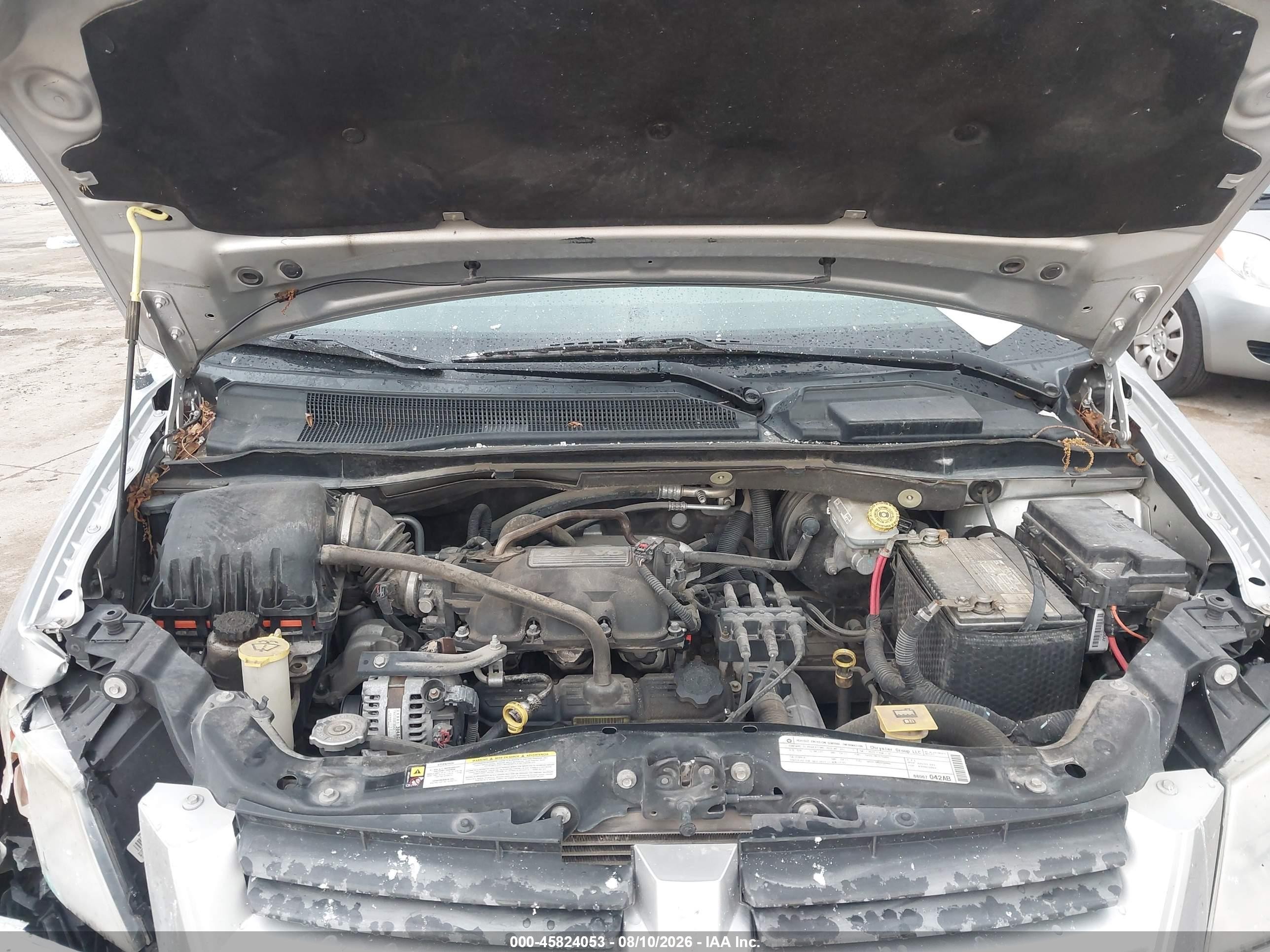 2010 Dodge Grand Caravan Se Gray vin: 2D4RN4DE1AR268149