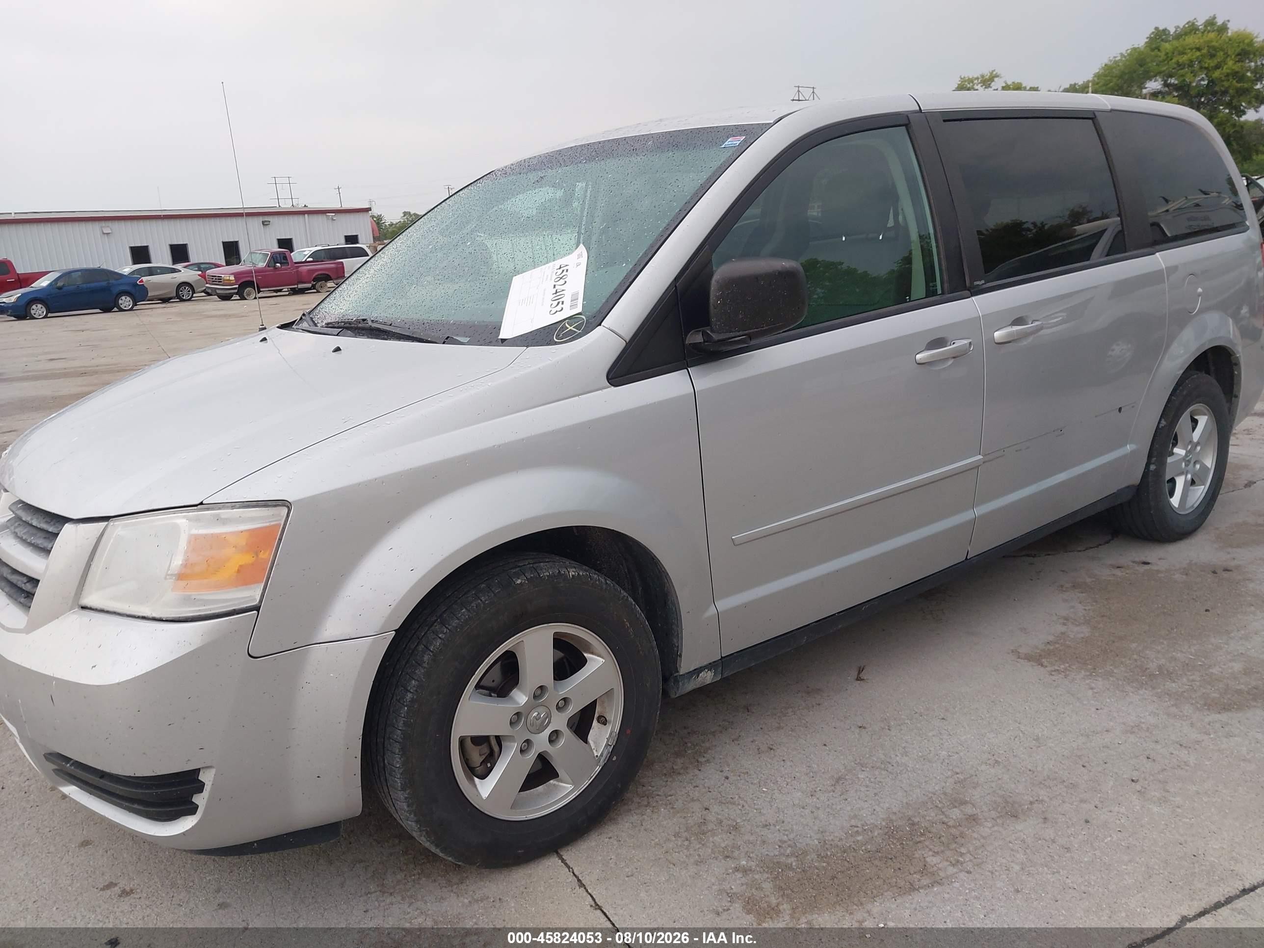 2010 Dodge Grand Caravan Se Gray vin: 2D4RN4DE1AR268149