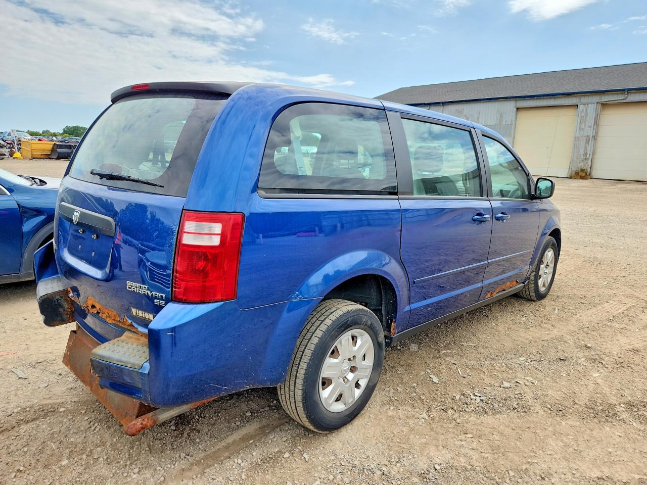 2010 Dodge Grand Caravan Se Blue vin: 2D4RN4DE1AR284366