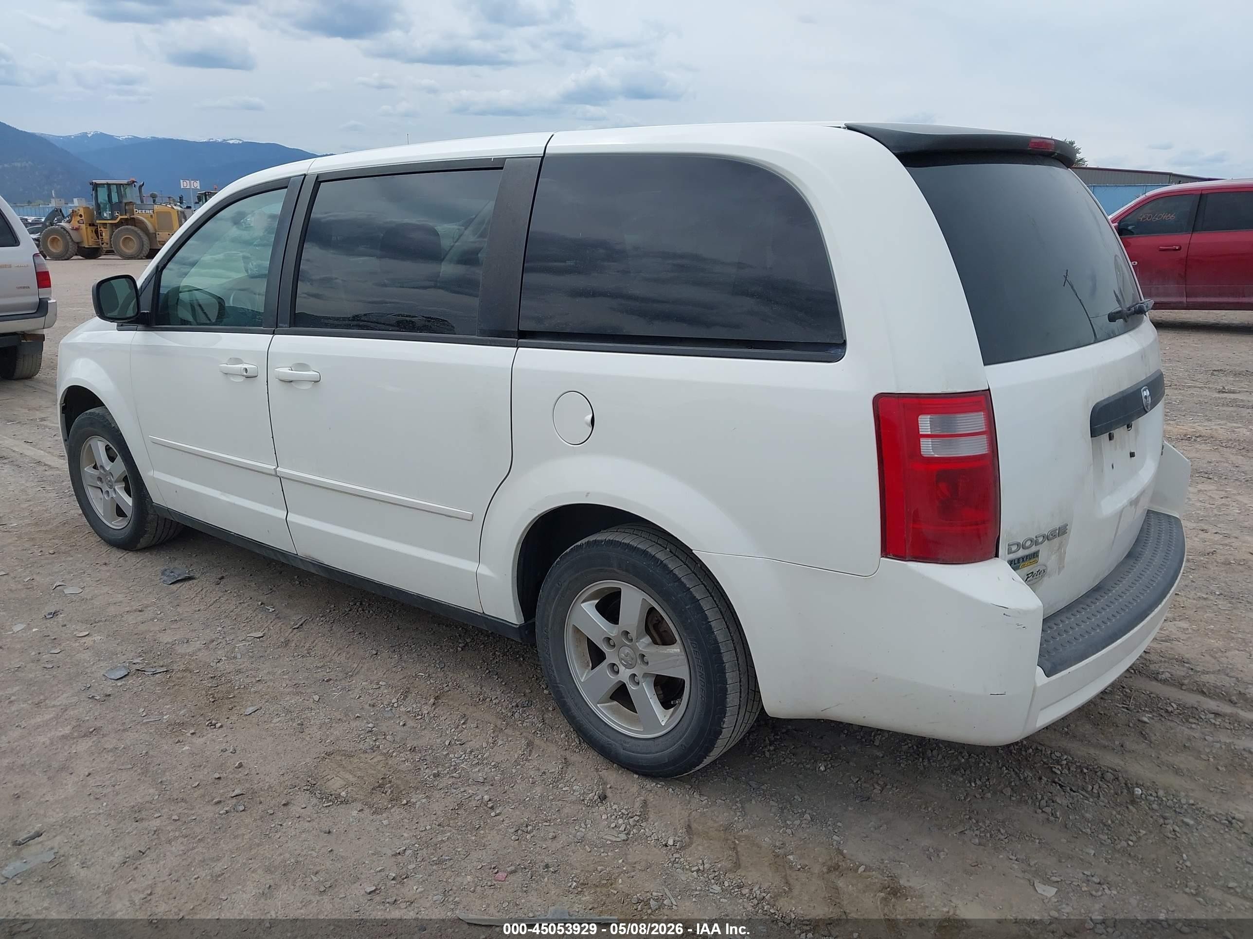 2010 Dodge Grand Caravan Se White vin: 2D4RN4DE1AR341035