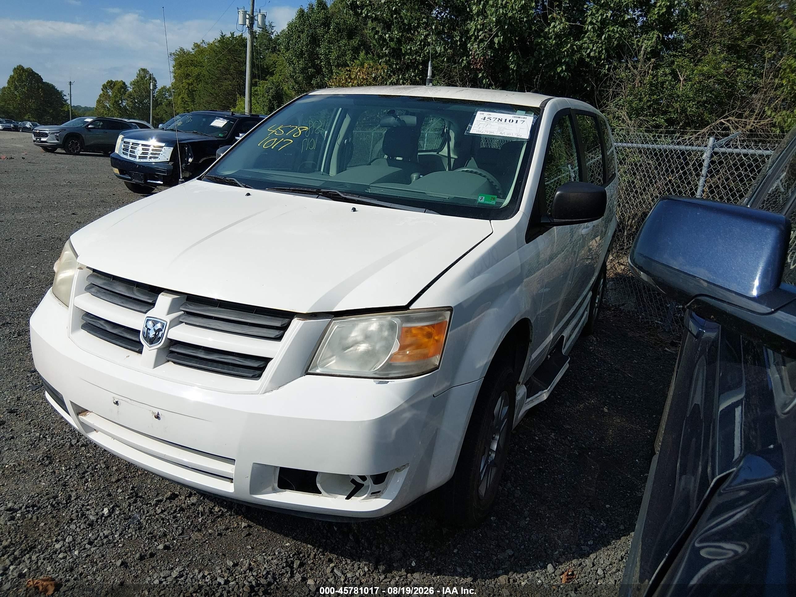 2010 Dodge Grand Caravan Se Black vin: 2D4RN4DE1AR396679