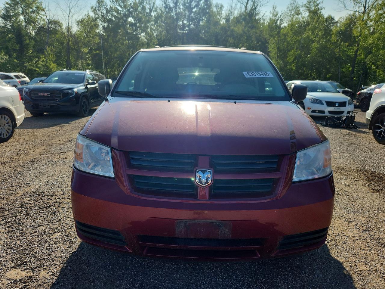 2010 Dodge Grand Caravan Se Красный vin: 2D4RN4DE1AR471767