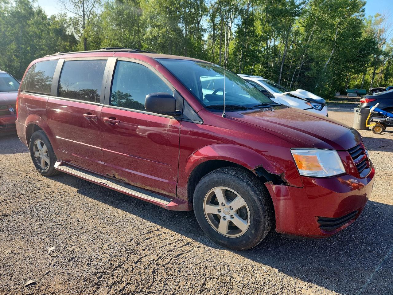 2010 Dodge Grand Caravan Se Красный vin: 2D4RN4DE1AR471767