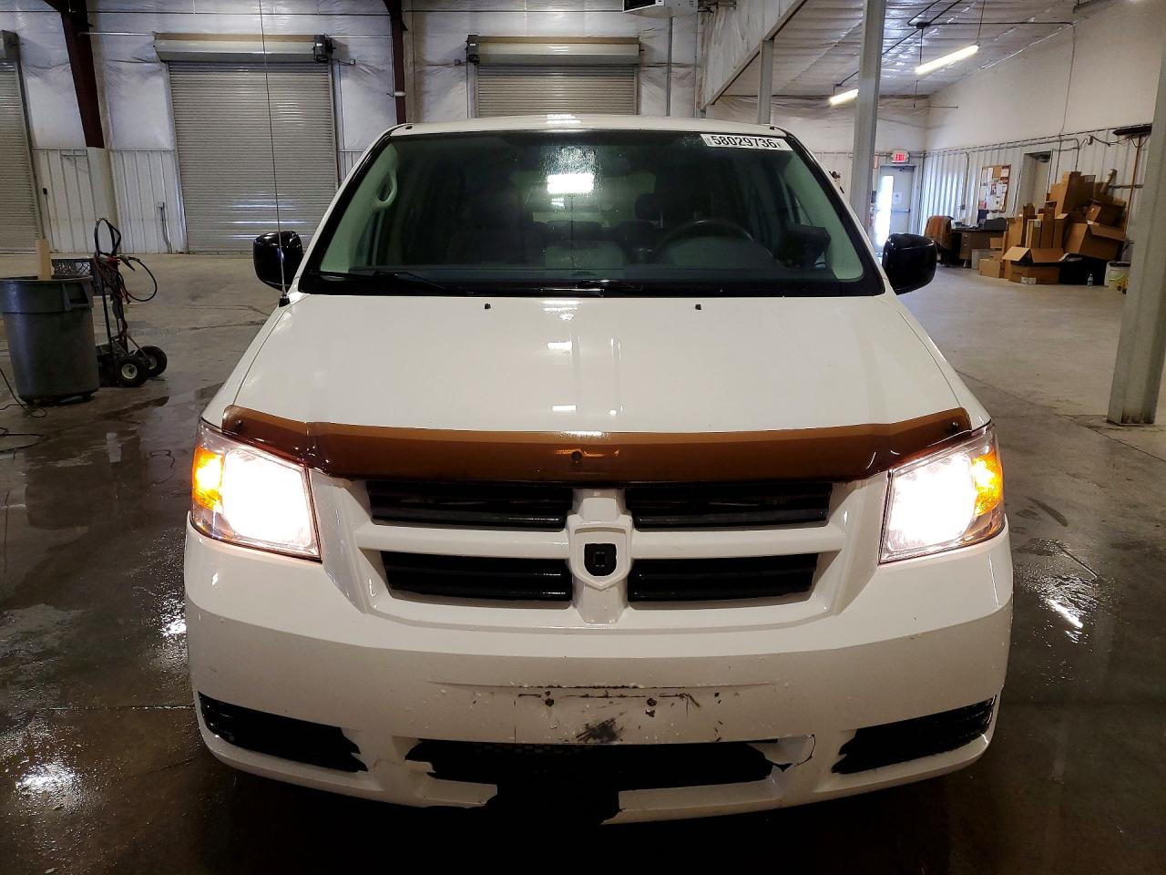 2010 Dodge Grand Caravan Se White vin: 2D4RN4DE2AR102268