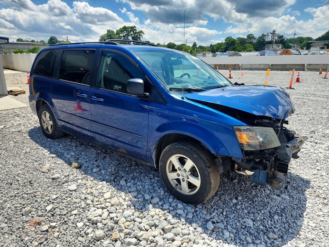 2010 Dodge Grand Caravan Se Blue vin: 2D4RN4DE2AR108085