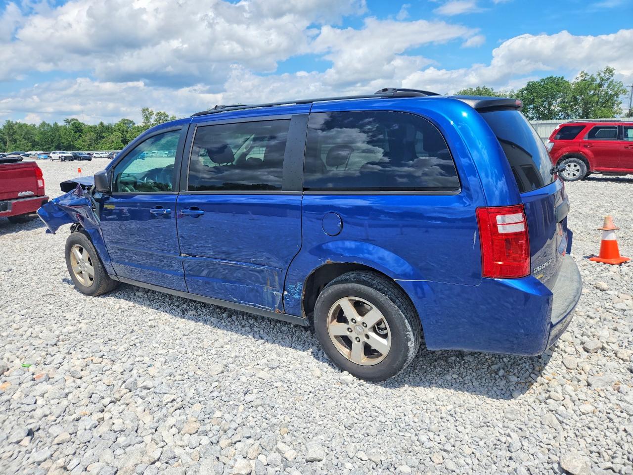 2010 Dodge Grand Caravan Se Blue vin: 2D4RN4DE2AR108085