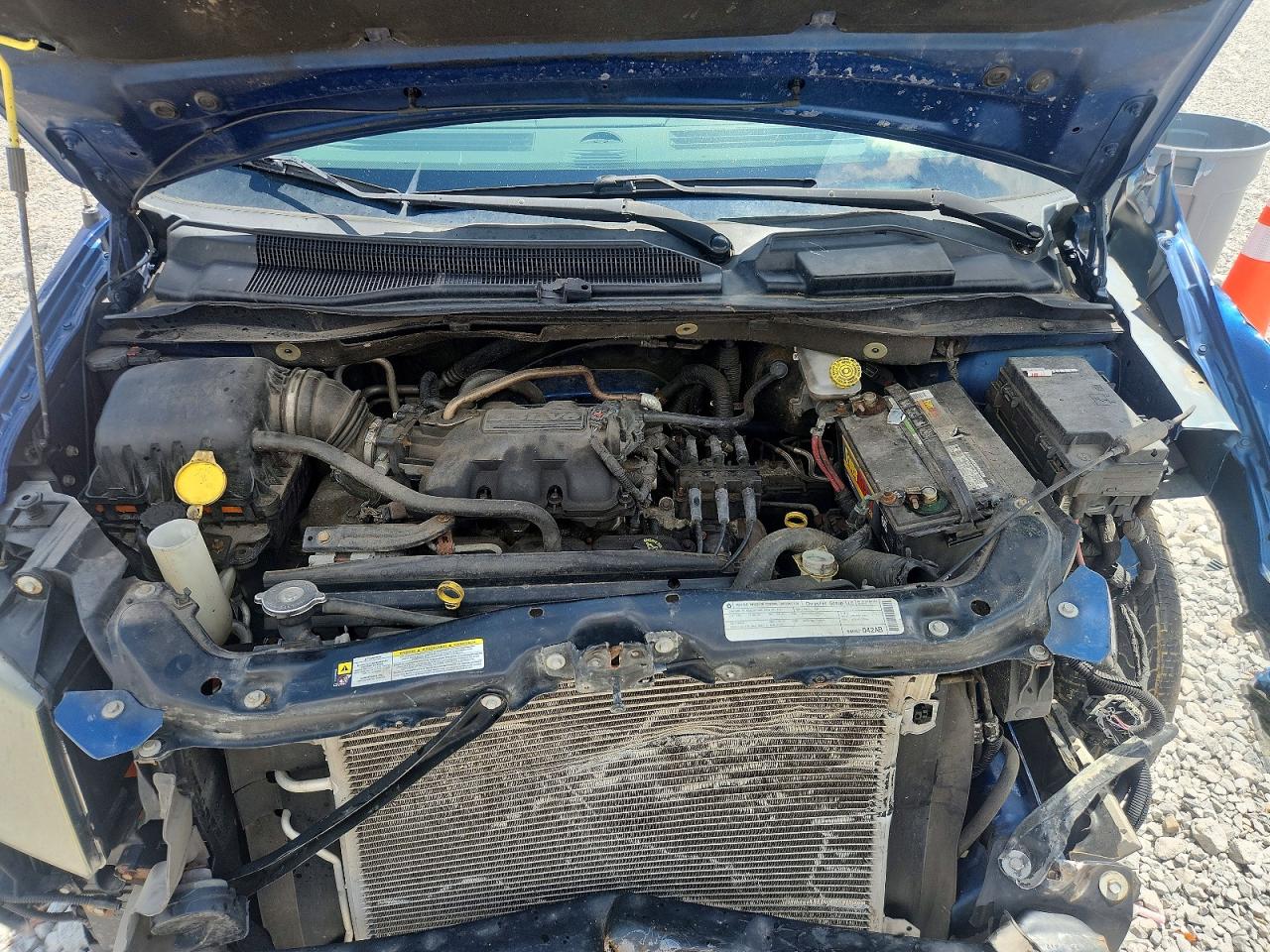2010 Dodge Grand Caravan Se Blue vin: 2D4RN4DE2AR108085