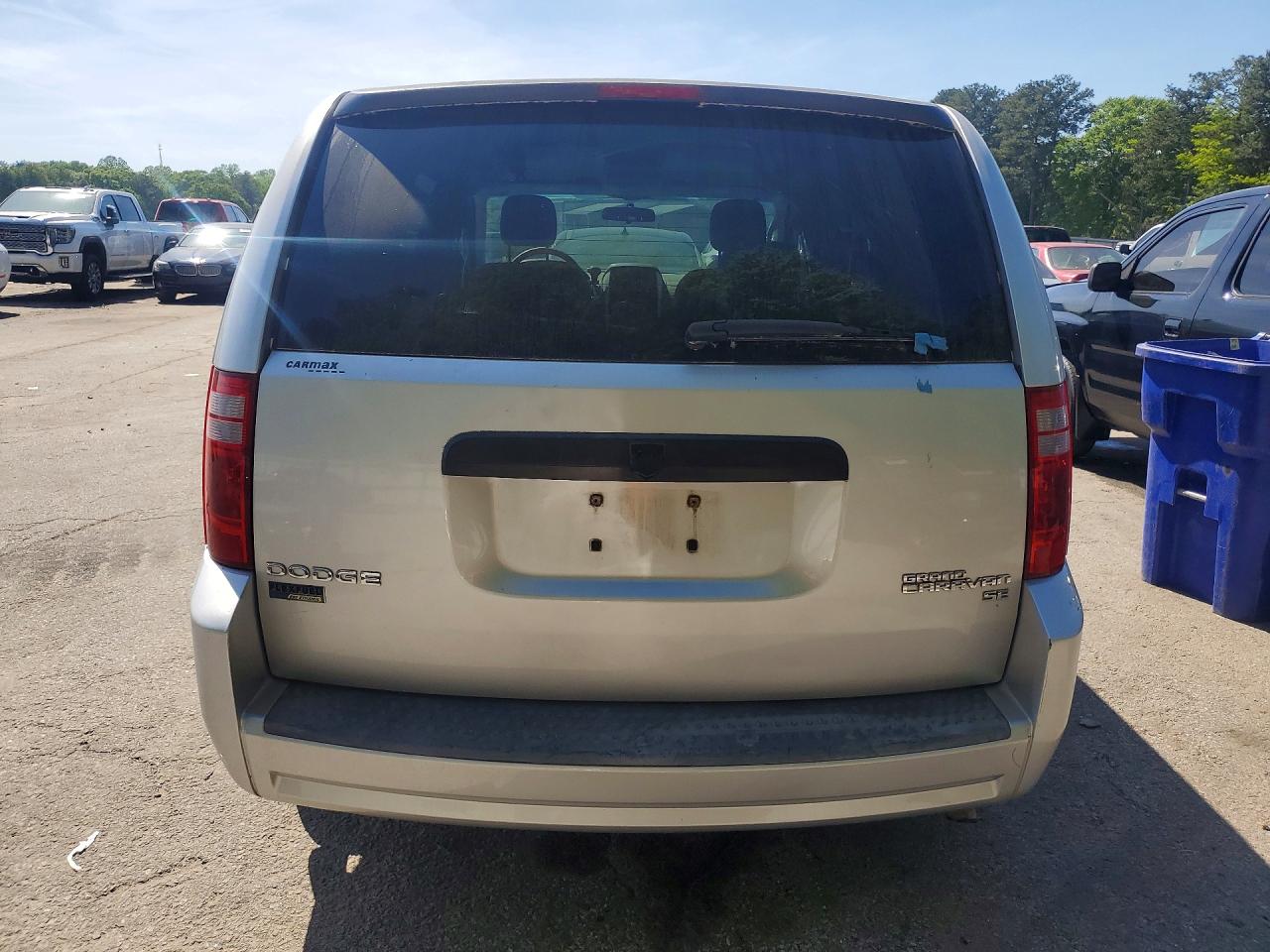 2010 Dodge Grand Caravan Se Silver vin: 2D4RN4DE2AR111374