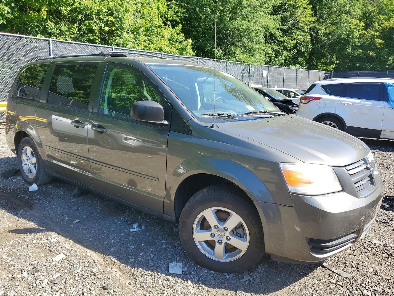 2010 Dodge Grand Caravan Se Gray vin: 2D4RN4DE2AR216593