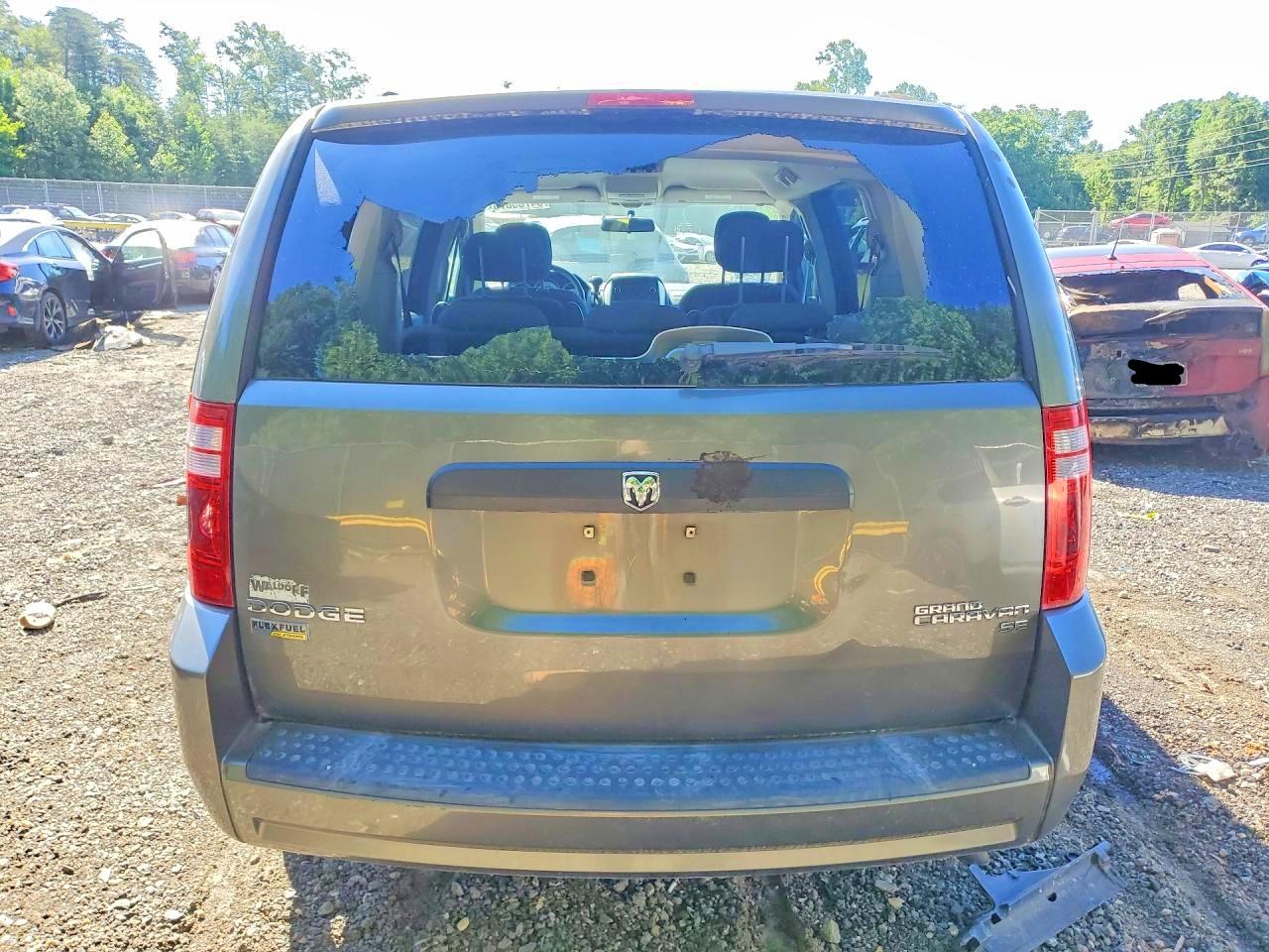 2010 Dodge Grand Caravan Se Gray vin: 2D4RN4DE2AR216593