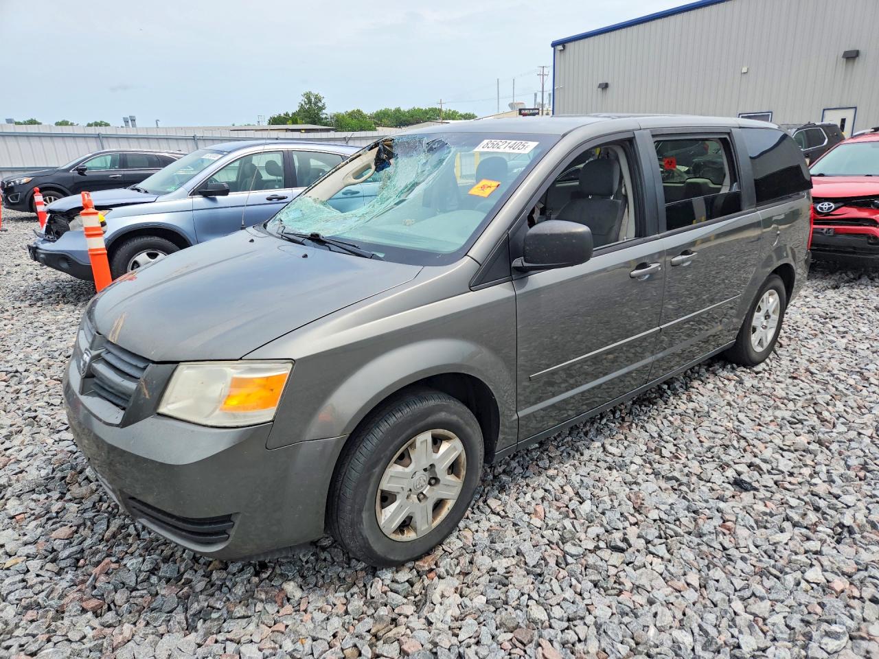 2010 Dodge Grand Caravan Se Gray vin: 2D4RN4DE2AR362881