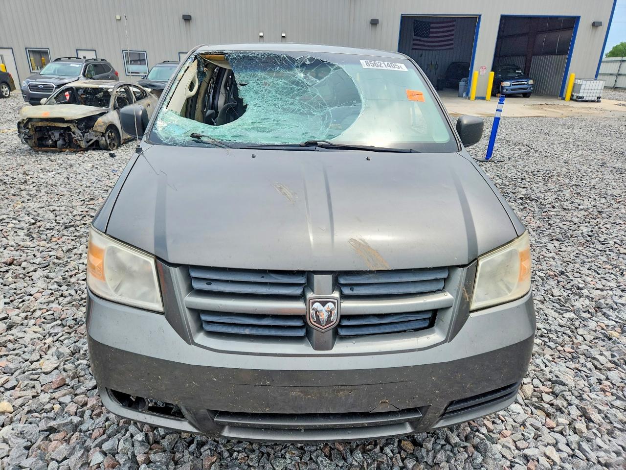 2010 Dodge Grand Caravan Se Gray vin: 2D4RN4DE2AR362881