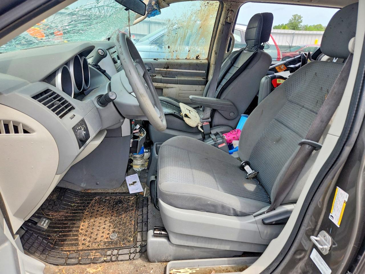 2010 Dodge Grand Caravan Se Gray vin: 2D4RN4DE2AR362881