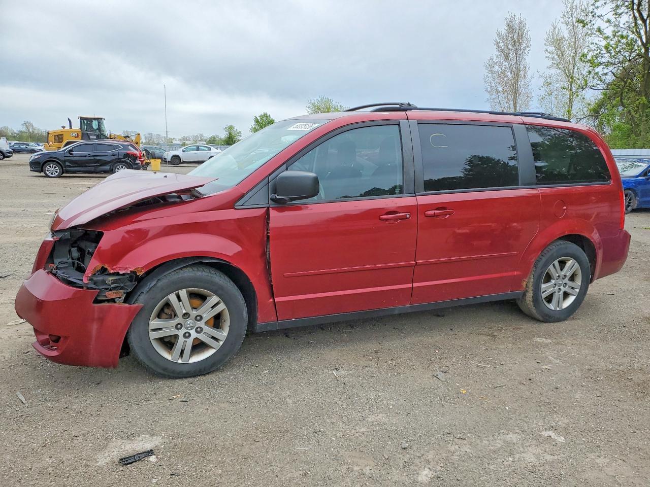 2010 Dodge Grand Caravan Se Red vin: 2D4RN4DE2AR471213