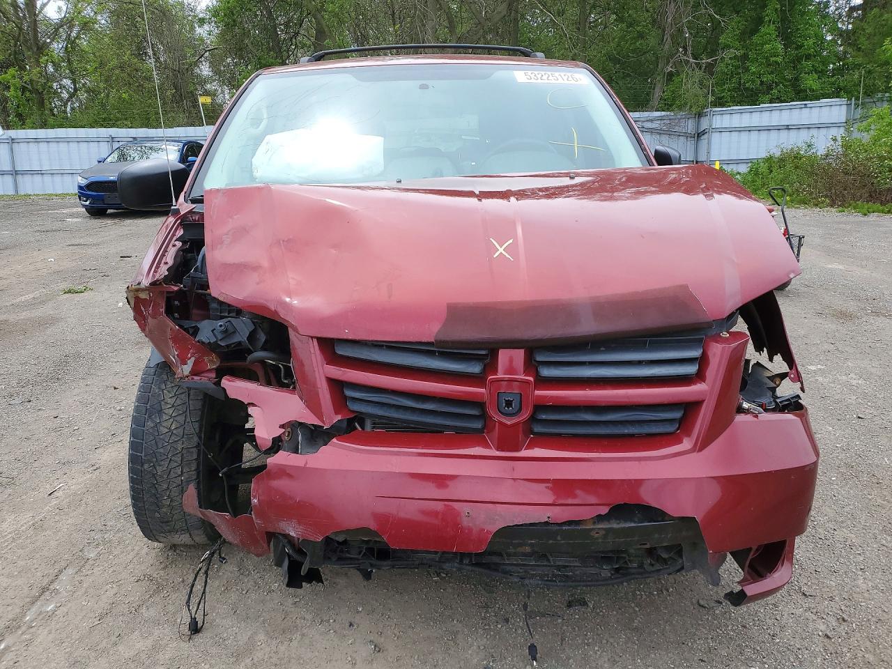 2010 Dodge Grand Caravan Se Red vin: 2D4RN4DE2AR471213