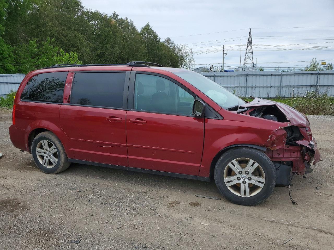 2010 Dodge Grand Caravan Se Red vin: 2D4RN4DE2AR471213