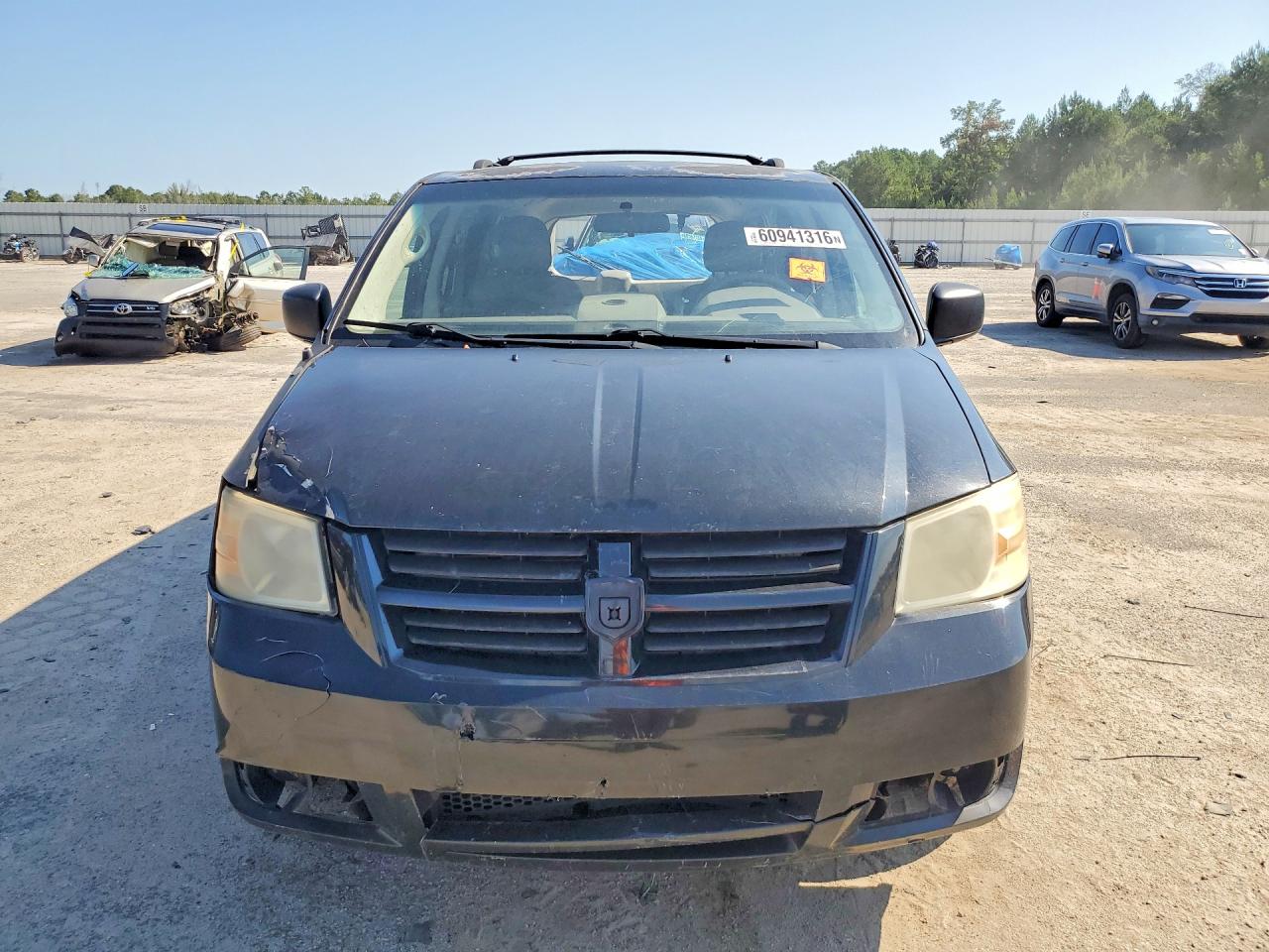2010 Dodge Caravan Black vin: 2D4RN4DE2AR477397