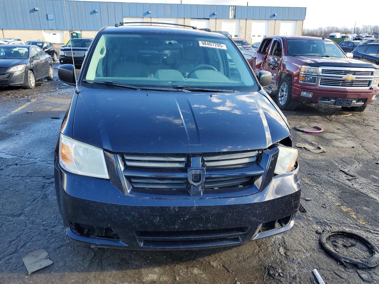 2010 Dodge Grand Caravan Se Blue vin: 2D4RN4DE3AR143895