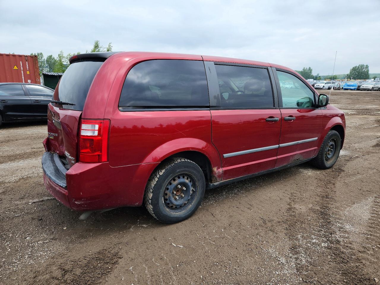 2010 Dodge Grand Caravan Se Red vin: 2D4RN4DE3AR371329