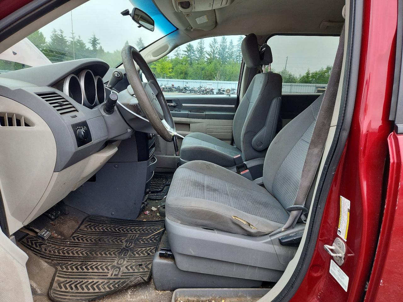 2010 Dodge Grand Caravan Se Red vin: 2D4RN4DE3AR371329