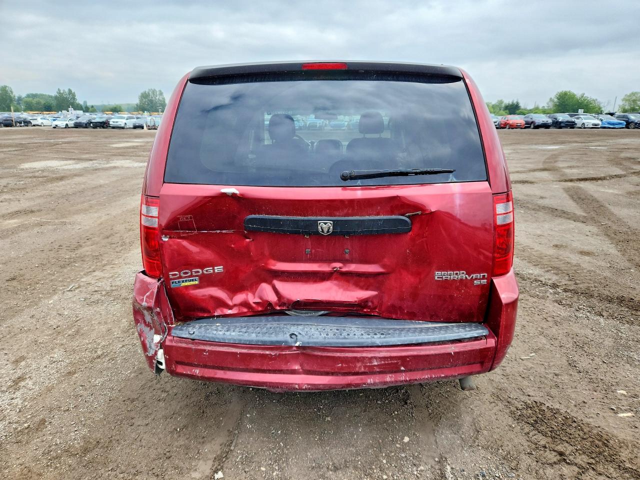 2010 Dodge Grand Caravan Se Red vin: 2D4RN4DE3AR371329
