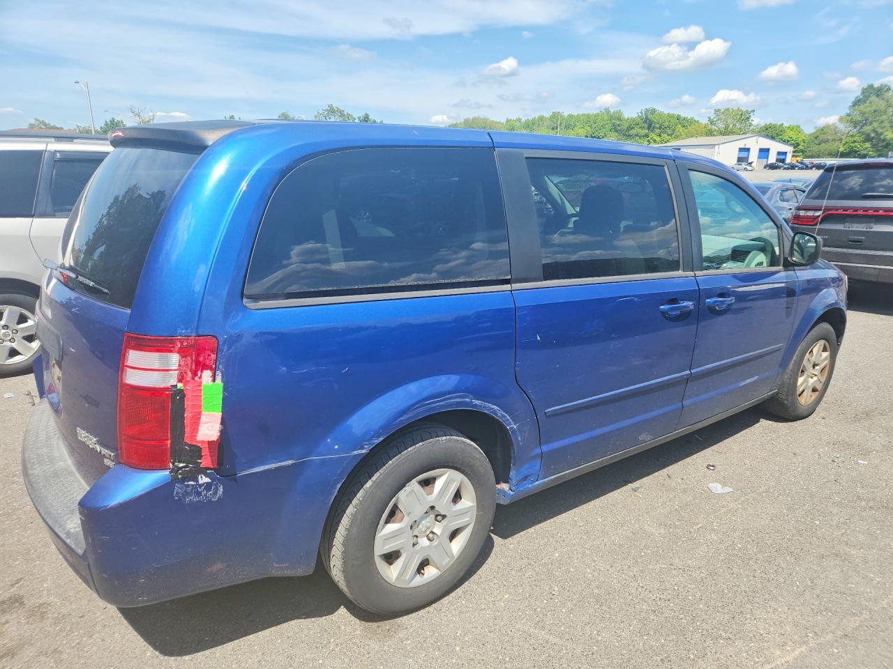 2010 Dodge Grand Caravan Se Blue vin: 2D4RN4DE3AR476033