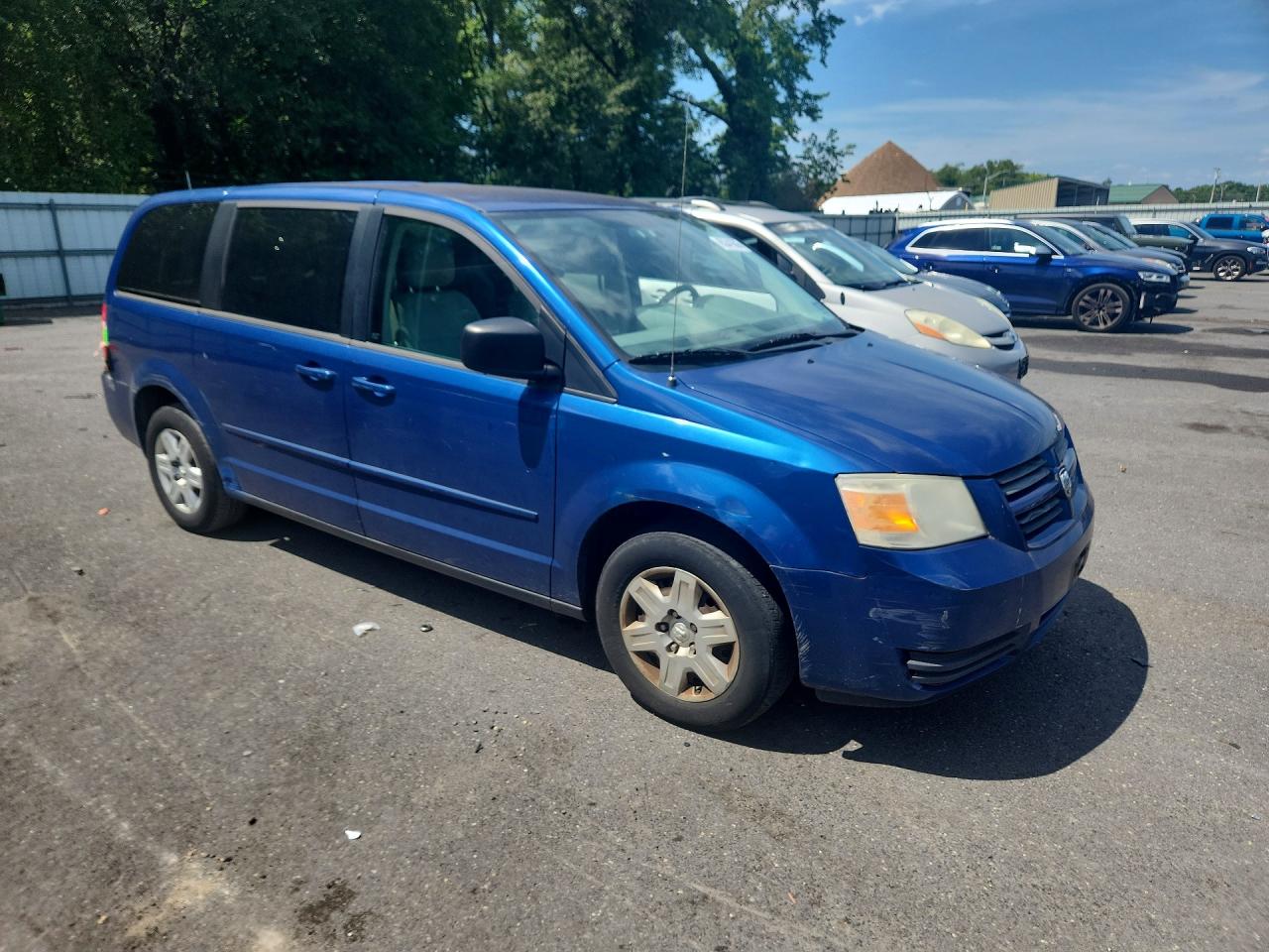 2010 Dodge Grand Caravan Se Blue vin: 2D4RN4DE3AR476033