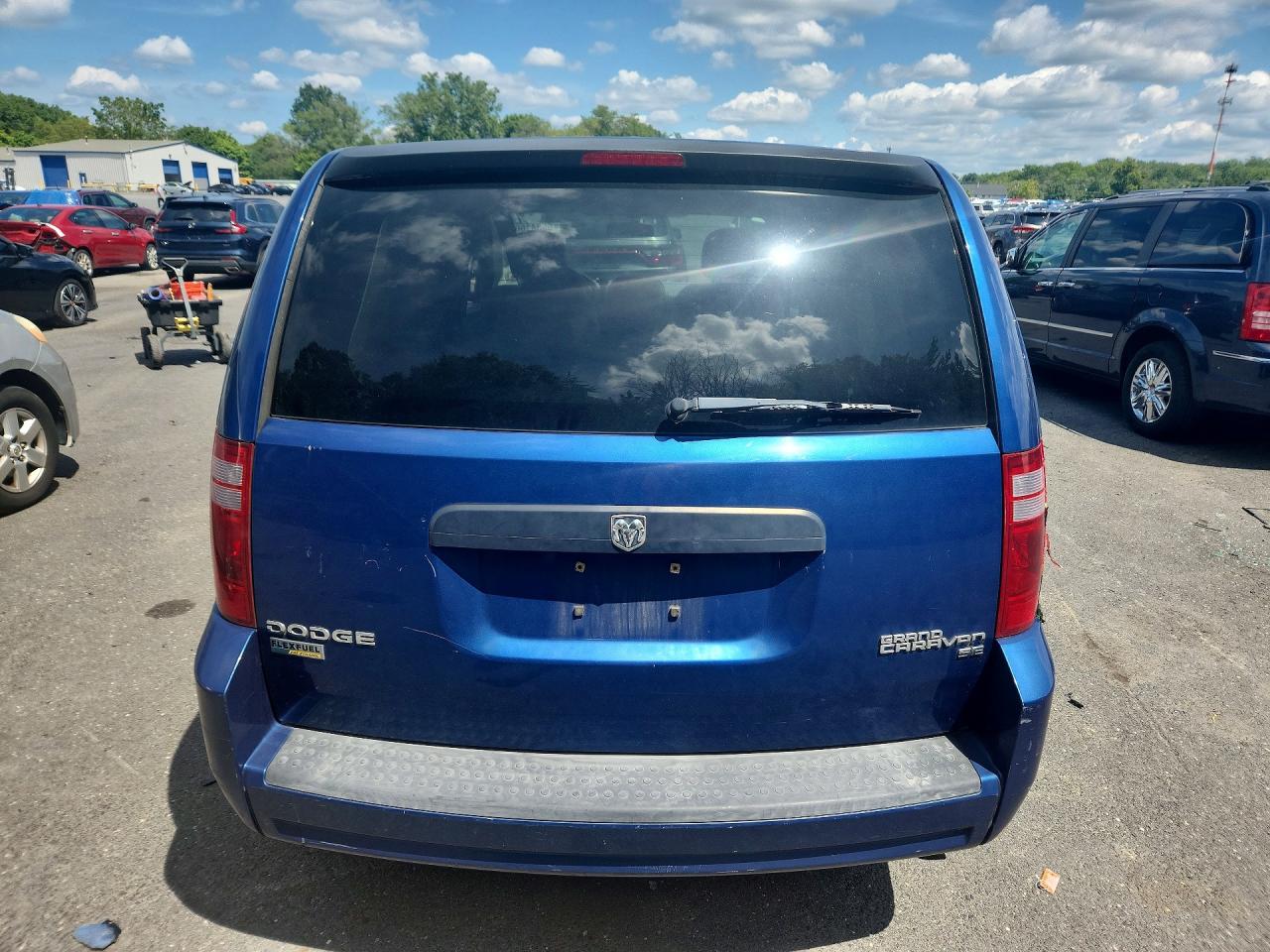 2010 Dodge Grand Caravan Se Blue vin: 2D4RN4DE3AR476033