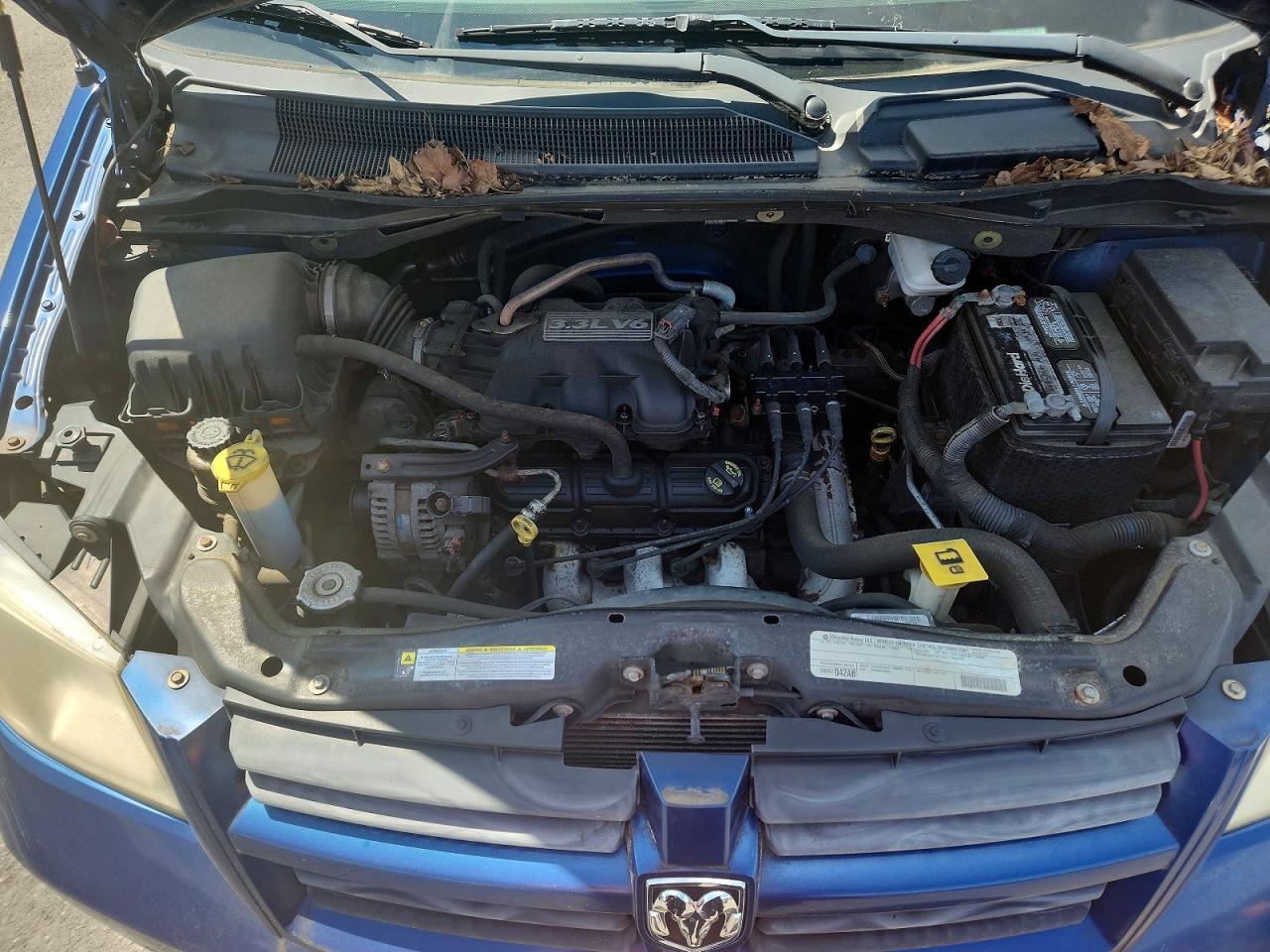 2010 Dodge Grand Caravan Se Blue vin: 2D4RN4DE3AR476033