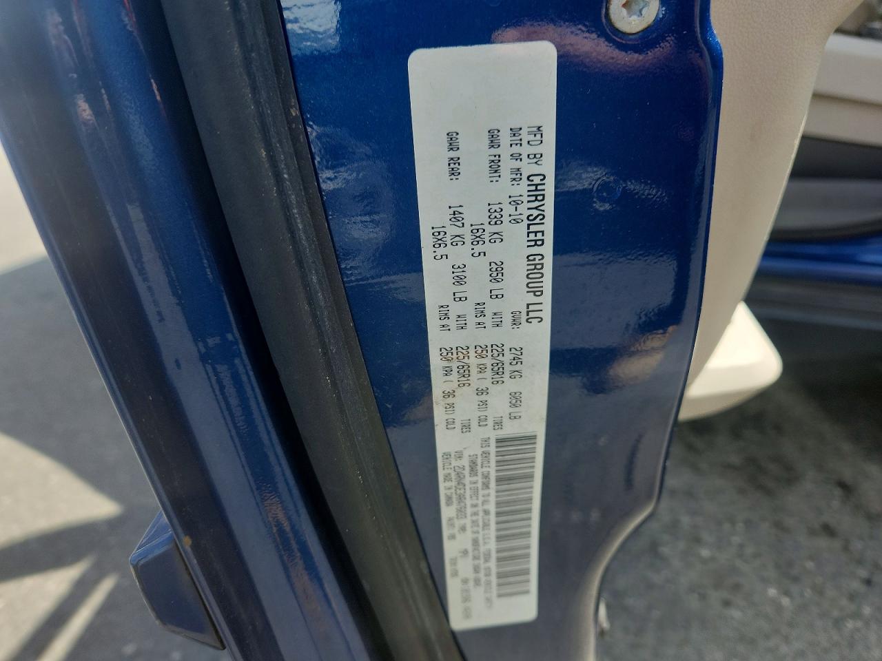 2010 Dodge Grand Caravan Se Blue vin: 2D4RN4DE3AR476033