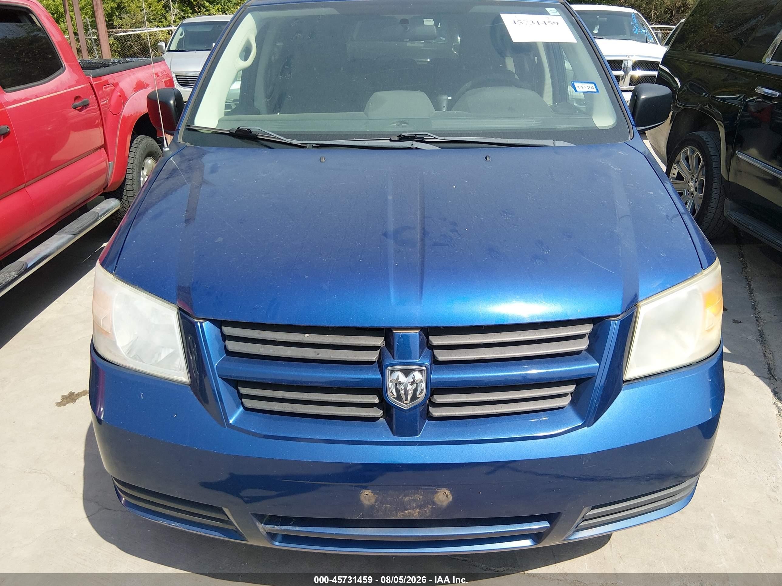 2010 Dodge Grand Caravan Se Blue vin: 2D4RN4DE4AR140259