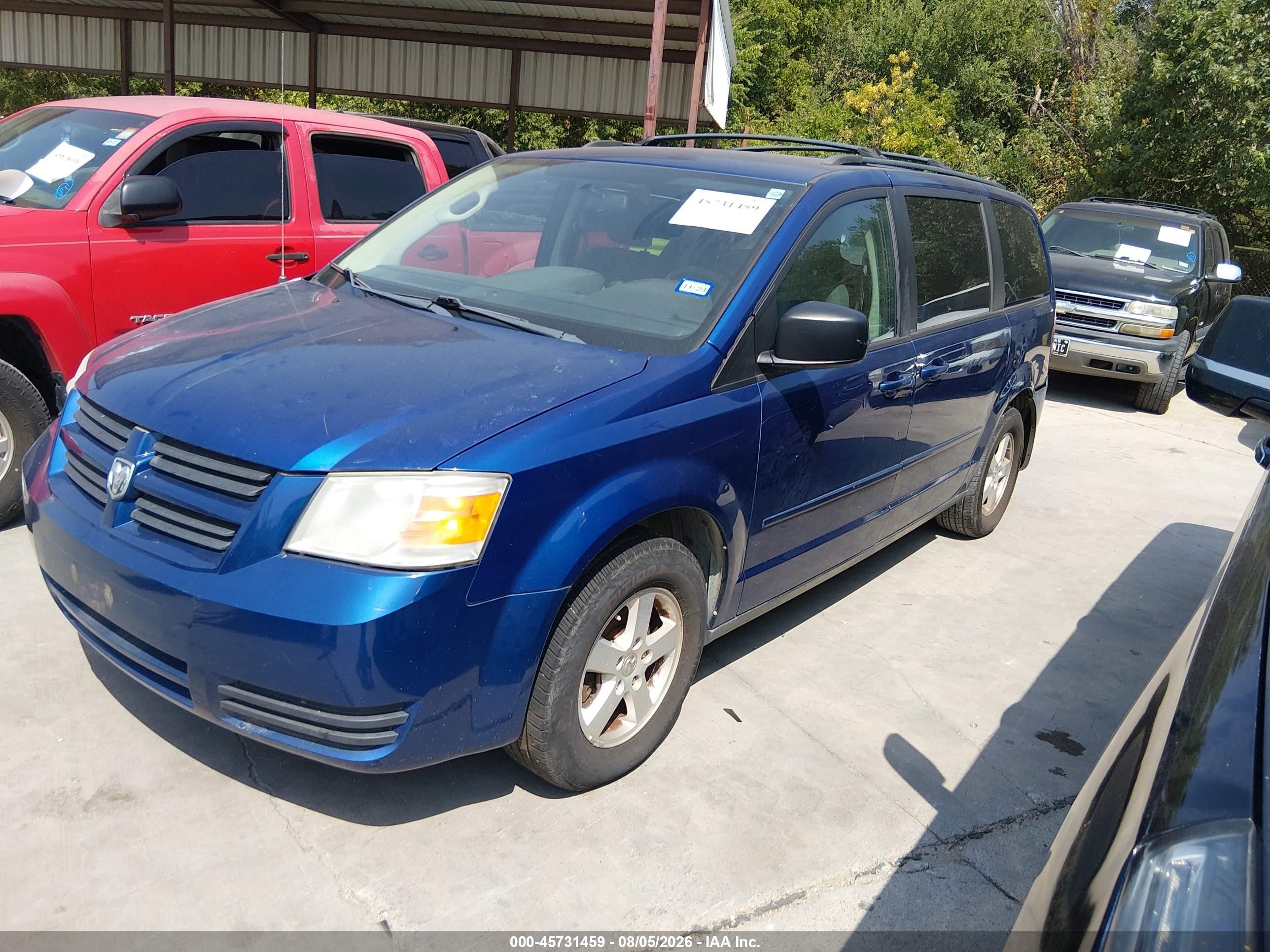 2010 Dodge Grand Caravan Se Blue vin: 2D4RN4DE4AR140259