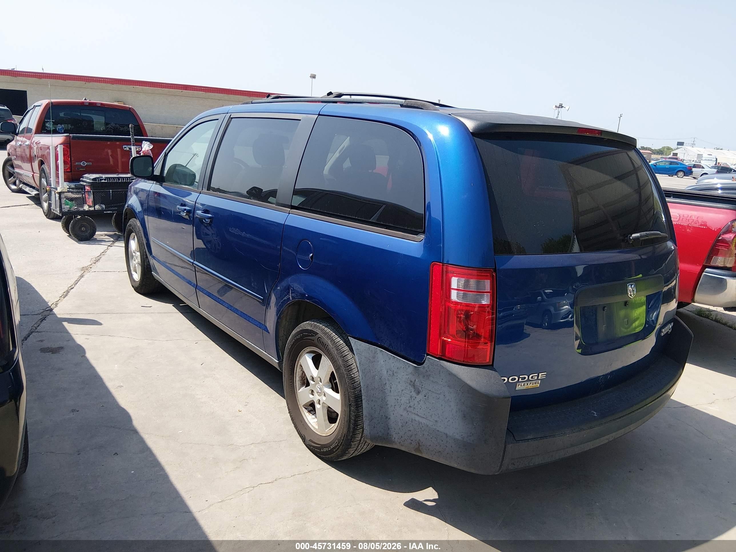 2010 Dodge Grand Caravan Se Blue vin: 2D4RN4DE4AR140259