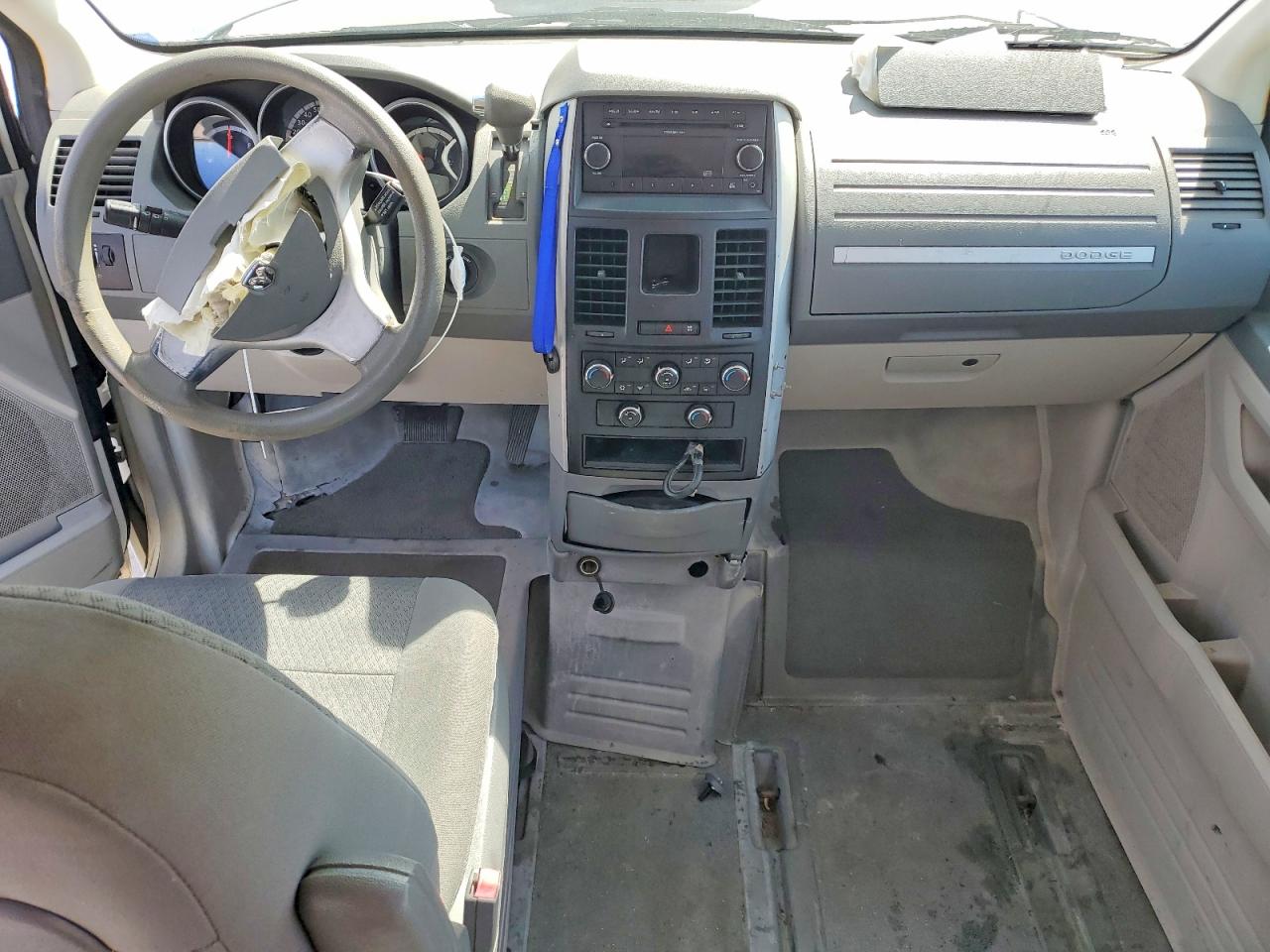 2010 Dodge Grand Caravan Se Белый vin: 2D4RN4DE4AR155280