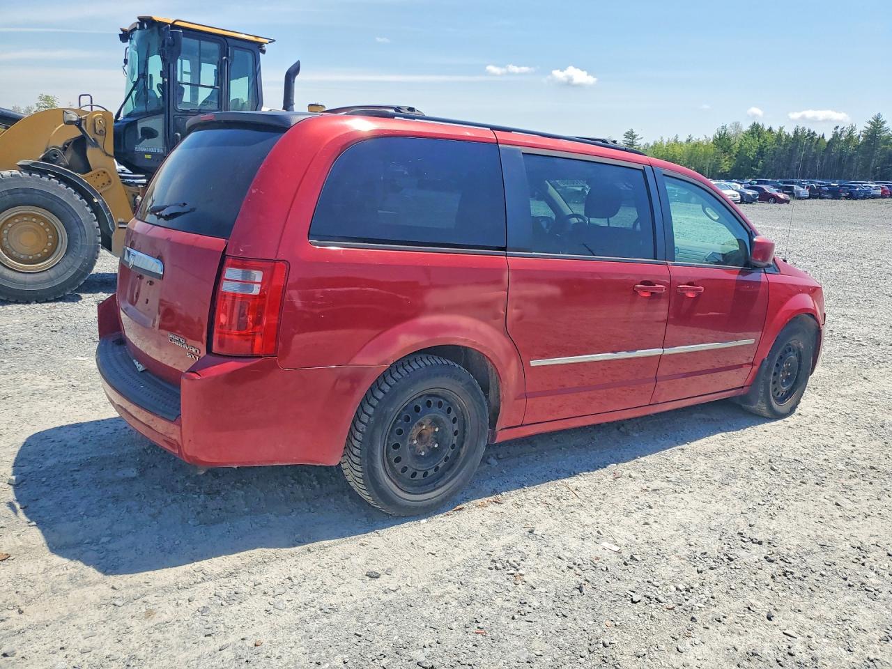 2010 Dodge Grand Caravan Se Red vin: 2D4RN4DE4AR180812