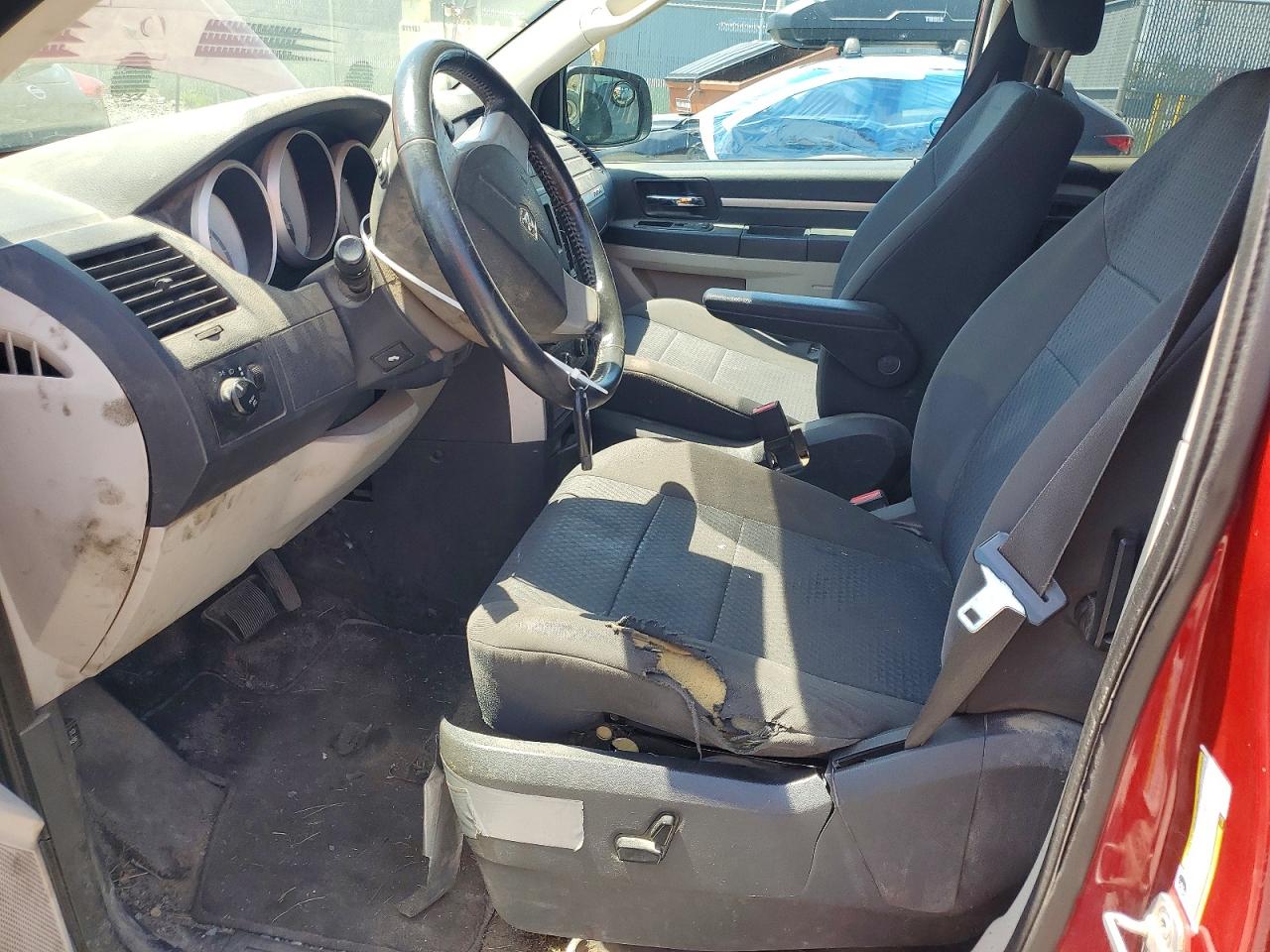 2010 Dodge Grand Caravan Se Red vin: 2D4RN4DE4AR180812