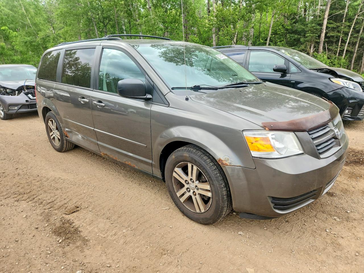 2010 Dodge Grand Caravan Se Gray vin: 2D4RN4DE4AR195987