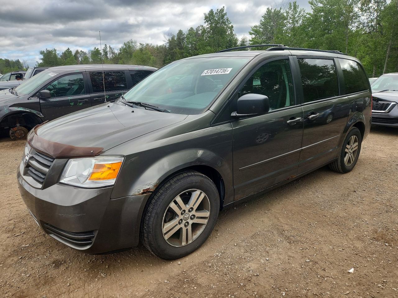 2010 Dodge Grand Caravan Se Gray vin: 2D4RN4DE4AR195987