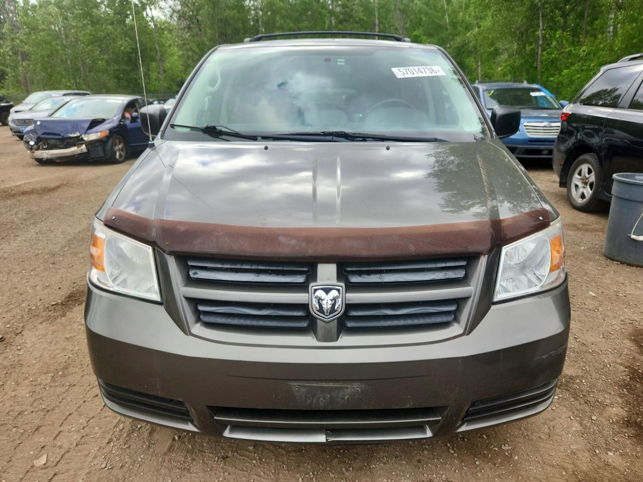 2010 Dodge Grand Caravan Se Gray vin: 2D4RN4DE4AR195987