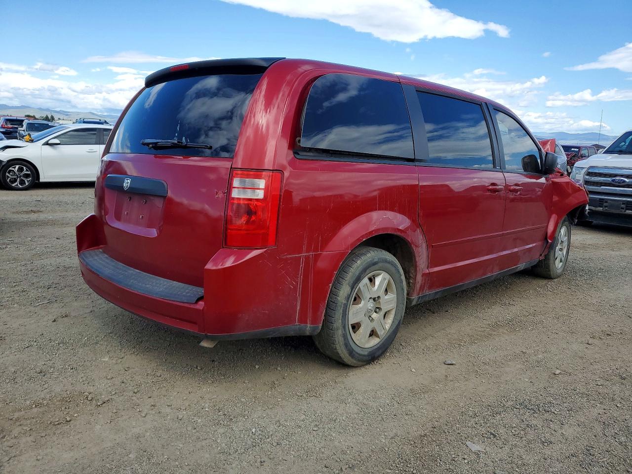 2010 Dodge Grand Caravan Se Red vin: 2D4RN4DE4AR223576